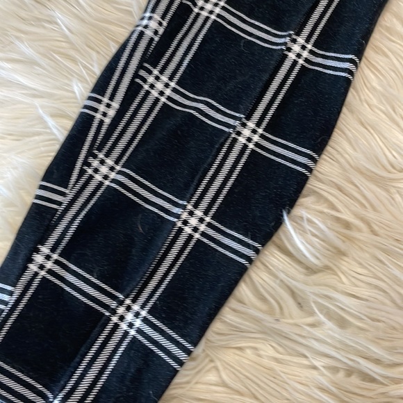 Old navy Stevie black white pinstripe plad plaid legging stretchy pants business - Picture 13 of 16